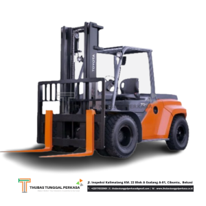 Jual, Rental, service, Parts forklift Toyota 7 Ton 8FD70N Baru atau bekas untuk seluruh wilayah di indonesia. Dijamin harga termurah, distributor reseller resmi, mekanik profesional, harga murah dan garansi / warranty.